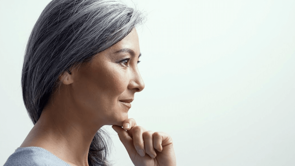 woman looking off